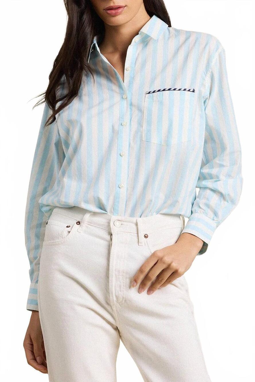 NEW TROVATA gracie shirt in isla stripe